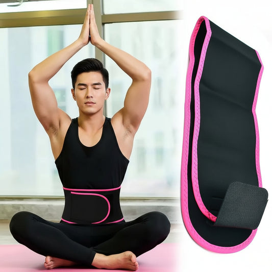 Indo Glow Waist Support Belt made from neoprene for core workouts.