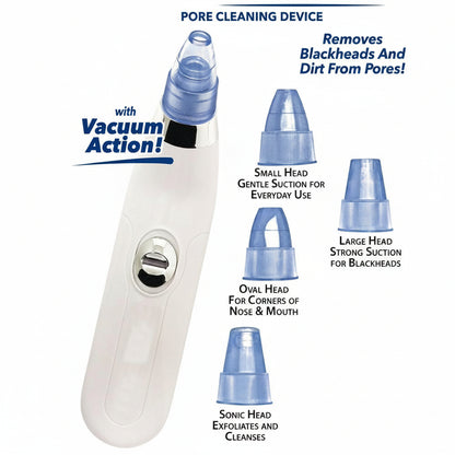Complete set of the vacuum suction tool for skincare, including various probes.